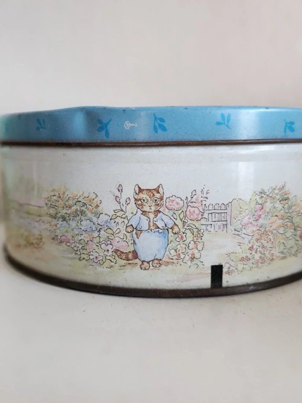 Frederick Warne & Co World of Beatrix Potter Peter Rabbit Round Cookie Tin 1992
